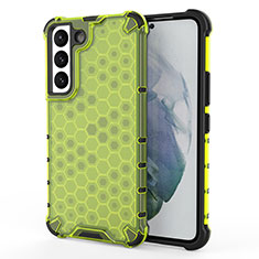 Coque Ultra Fine Silicone Souple 360 Degres Housse Etui S04 pour Samsung Galaxy S22 Plus 5G Vert