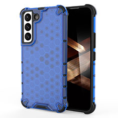 Coque Ultra Fine Silicone Souple 360 Degres Housse Etui S04 pour Samsung Galaxy S24 Plus 5G Bleu