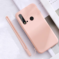 Coque Ultra Fine Silicone Souple 360 Degres Housse Etui S05 pour Huawei Nova 5i Rose