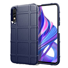 Coque Ultra Fine Silicone Souple 360 Degres Housse Etui S05 pour Huawei P Smart Z (2019) Bleu