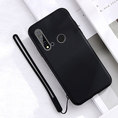 Coque Ultra Fine Silicone Souple 360 Degres Housse Etui S05 pour Huawei P20 Lite (2019) Noir