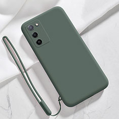 Coque Ultra Fine Silicone Souple 360 Degres Housse Etui S05 pour Oppo A53s 5G Vert Nuit