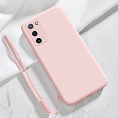 Coque Ultra Fine Silicone Souple 360 Degres Housse Etui S05 pour Oppo A55 5G Rose