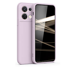 Coque Ultra Fine Silicone Souple 360 Degres Housse Etui S05 pour Oppo Reno9 5G Violet Clair