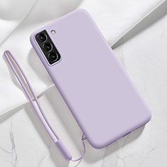 Coque Ultra Fine Silicone Souple 360 Degres Housse Etui S05 pour Samsung Galaxy S22 5G Violet