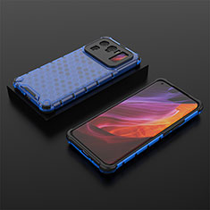 Coque Ultra Fine Silicone Souple 360 Degres Housse Etui S05 pour Xiaomi Mi 11 Ultra 5G Bleu