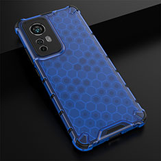 Coque Ultra Fine Silicone Souple 360 Degres Housse Etui S05 pour Xiaomi Mi 12 Lite 5G Bleu