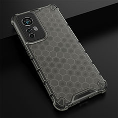 Coque Ultra Fine Silicone Souple 360 Degres Housse Etui S05 pour Xiaomi Mi 12 Lite 5G Gris