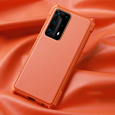 Coque Ultra Fine Silicone Souple 360 Degres Housse Etui S06 pour Huawei P40 Pro+ Plus Orange