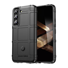 Coque Ultra Fine Silicone Souple 360 Degres Housse Etui S06 pour Samsung Galaxy S24 Plus 5G Noir