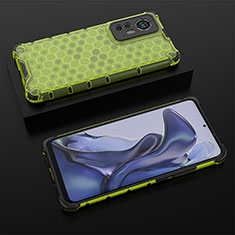 Coque Ultra Fine Silicone Souple 360 Degres Housse Etui S06 pour Xiaomi Mi 12 5G Vert