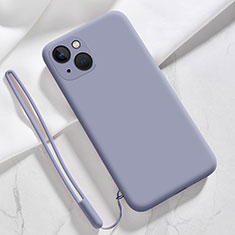 Coque Ultra Fine Silicone Souple 360 Degres Housse Etui S08 pour Apple iPhone 13 Violet