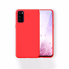 Coque Ultra Fine Silicone Souple 360 Degres Housse Etui T01 pour Huawei Honor V30 Pro 5G Rouge