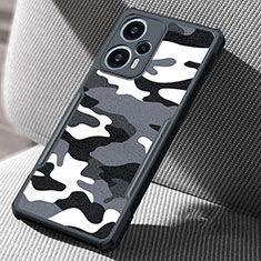 Coque Ultra Fine Silicone Souple 360 Degres Housse Etui XD1 pour Xiaomi Redmi Note 12 Turbo 5G Noir