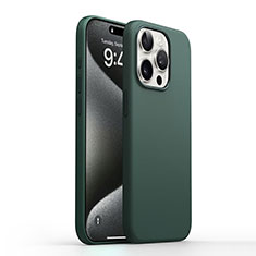 Coque Ultra Fine Silicone Souple 360 Degres Housse Etui YK1 pour Apple iPhone 14 Pro Vert