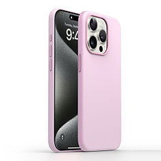 Coque Ultra Fine Silicone Souple 360 Degres Housse Etui YK1 pour Apple iPhone 15 Pro Rose