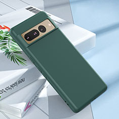 Coque Ultra Fine Silicone Souple 360 Degres Housse Etui YK1 pour Google Pixel 7 Pro 5G Vert