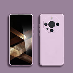 Coque Ultra Fine Silicone Souple 360 Degres Housse Etui YK1 pour Huawei Mate 60 RS Ultimate Violet Clair