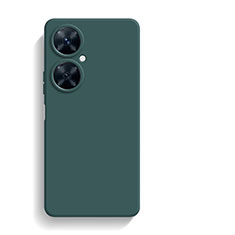 Coque Ultra Fine Silicone Souple 360 Degres Housse Etui YK1 pour Huawei Nova 11i Vert Nuit