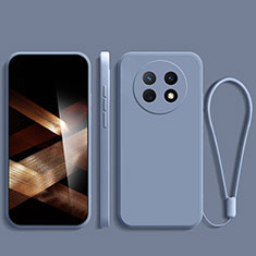 Coque Ultra Fine Silicone Souple 360 Degres Housse Etui YK1 pour Huawei Nova Y91 Gris Lavende