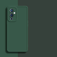 Coque Ultra Fine Silicone Souple 360 Degres Housse Etui YK1 pour OnePlus 9 5G Vert