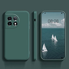 Coque Ultra Fine Silicone Souple 360 Degres Housse Etui YK1 pour OnePlus Ace 2 Pro 5G Vert