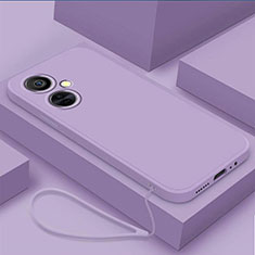 Coque Ultra Fine Silicone Souple 360 Degres Housse Etui YK1 pour Oppo K11x 5G Violet Clair