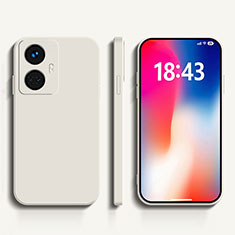 Coque Ultra Fine Silicone Souple 360 Degres Housse Etui YK1 pour Realme 10 Pro+ Plus 5G Blanc