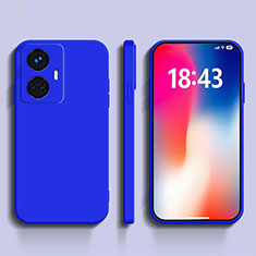 Coque Ultra Fine Silicone Souple 360 Degres Housse Etui YK1 pour Realme 10 Pro+ Plus 5G Bleu