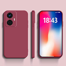 Coque Ultra Fine Silicone Souple 360 Degres Housse Etui YK1 pour Realme 10 Pro+ Plus 5G Rouge