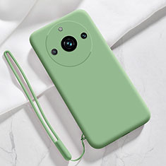 Coque Ultra Fine Silicone Souple 360 Degres Housse Etui YK1 pour Realme 11 Pro 5G Vert