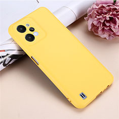 Coque Ultra Fine Silicone Souple 360 Degres Housse Etui YK1 pour Realme C31 Jaune