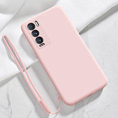 Coque Ultra Fine Silicone Souple 360 Degres Housse Etui YK1 pour Realme GT Master Explorer 5G Rose