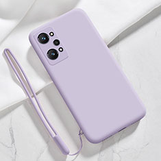 Coque Ultra Fine Silicone Souple 360 Degres Housse Etui YK1 pour Realme GT Neo2 5G Violet Clair