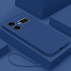 Coque Ultra Fine Silicone Souple 360 Degres Housse Etui YK1 pour Realme GT Neo6 5G Bleu