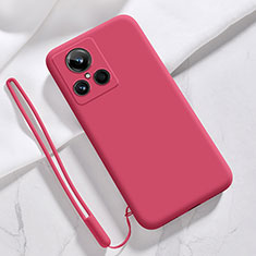 Coque Ultra Fine Silicone Souple 360 Degres Housse Etui YK1 pour Realme GT2 Master Explorer Rouge