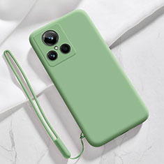 Coque Ultra Fine Silicone Souple 360 Degres Housse Etui YK1 pour Realme GT2 Master Explorer Vert