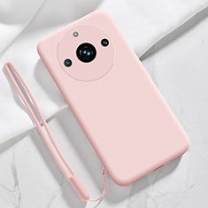 Coque Ultra Fine Silicone Souple 360 Degres Housse Etui YK1 pour Realme Narzo 60 Pro 5G Rose