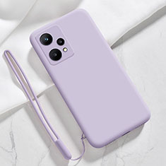 Coque Ultra Fine Silicone Souple 360 Degres Housse Etui YK1 pour Realme Q5 5G Violet Clair