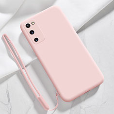 Coque Ultra Fine Silicone Souple 360 Degres Housse Etui YK1 pour Samsung Galaxy S20 Rose