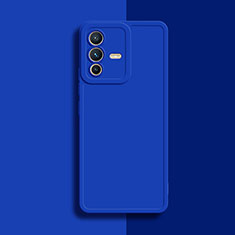 Coque Ultra Fine Silicone Souple 360 Degres Housse Etui YK1 pour Vivo V23 Pro 5G Bleu