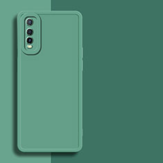 Coque Ultra Fine Silicone Souple 360 Degres Housse Etui YK1 pour Vivo Y51s 5G Vert