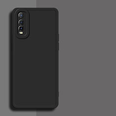 Coque Ultra Fine Silicone Souple 360 Degres Housse Etui YK1 pour Vivo Y70S 5G Noir