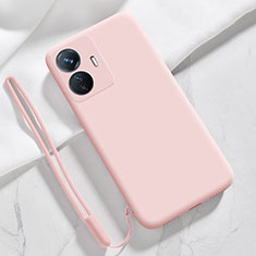 Coque Ultra Fine Silicone Souple 360 Degres Housse Etui YK1 pour Vivo Y77e t1 Rose