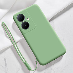 Coque Ultra Fine Silicone Souple 360 Degres Housse Etui YK1 pour Vivo Y78 Plus 5G Vert