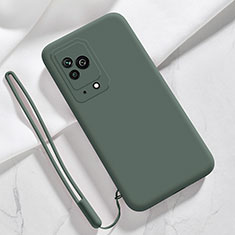 Coque Ultra Fine Silicone Souple 360 Degres Housse Etui YK1 pour Xiaomi Black Shark 5 Pro 5G Vert Nuit