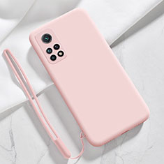 Coque Ultra Fine Silicone Souple 360 Degres Housse Etui YK1 pour Xiaomi Mi 10T 5G Or Rose