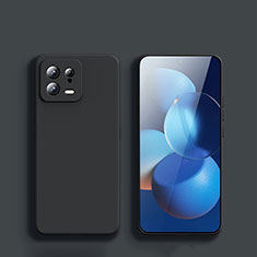 Coque Ultra Fine Silicone Souple 360 Degres Housse Etui YK1 pour Xiaomi Mi 13 5G Noir