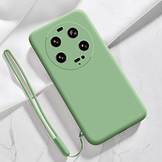 Coque Ultra Fine Silicone Souple 360 Degres Housse Etui YK1 pour Xiaomi Mi 13 Ultra 5G Vert