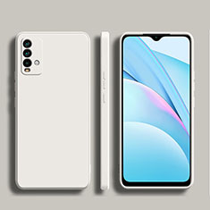 Coque Ultra Fine Silicone Souple 360 Degres Housse Etui YK1 pour Xiaomi Redmi 9 Power Blanc